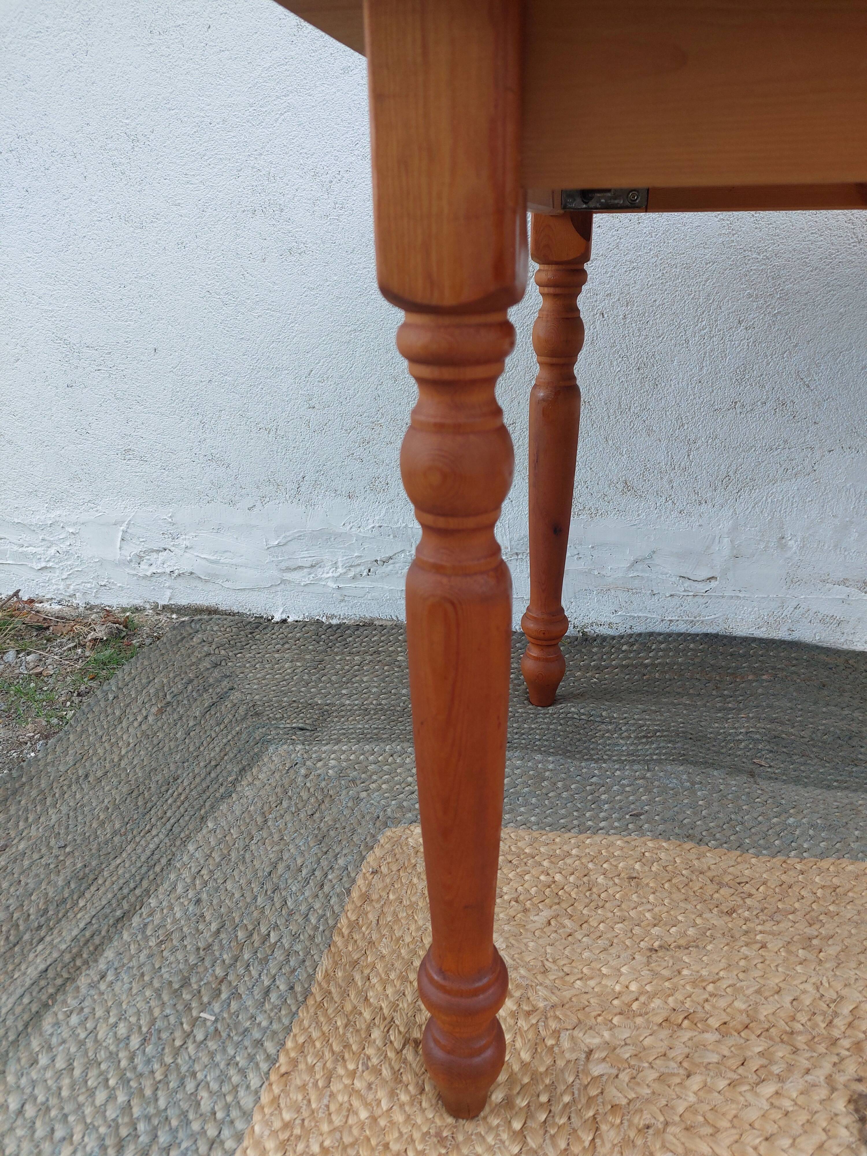 Wooden table or desk with removable legs