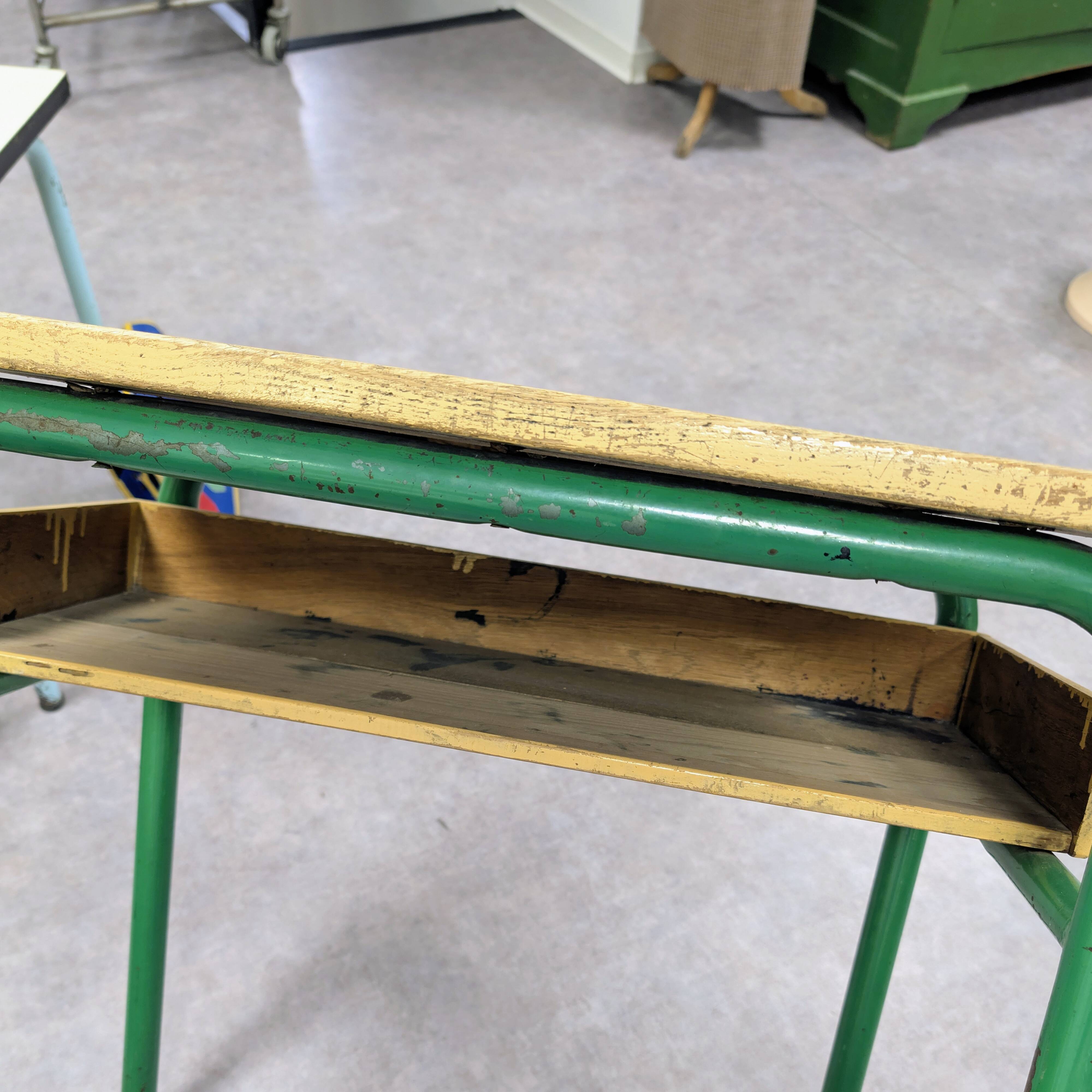 1960s school desk