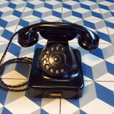 Siemens W38 1930 Bakelite Phone