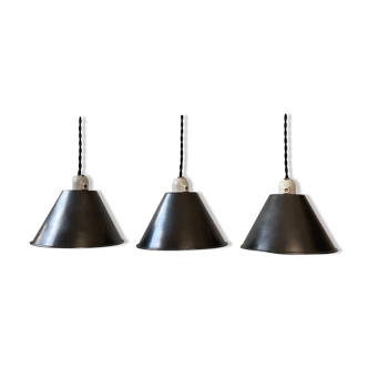 Lot 3 industrial conical steel suspensions
