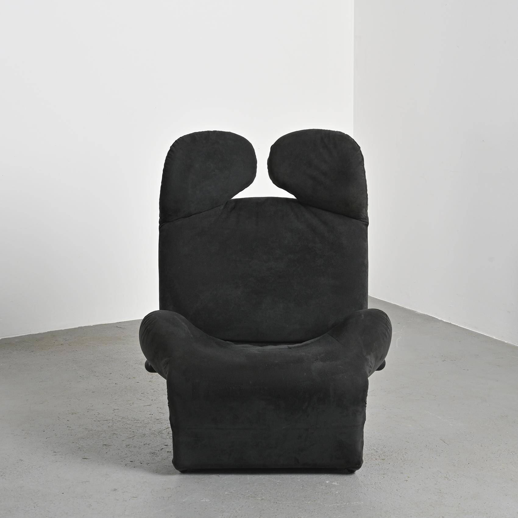 Modular armchair "Wink" by Toshiyuki Kita, Cassina edition, Italy, circa 1980