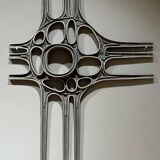 Brutalist wall sculpture from the 1970s