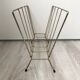 Vintage metal magazine rack