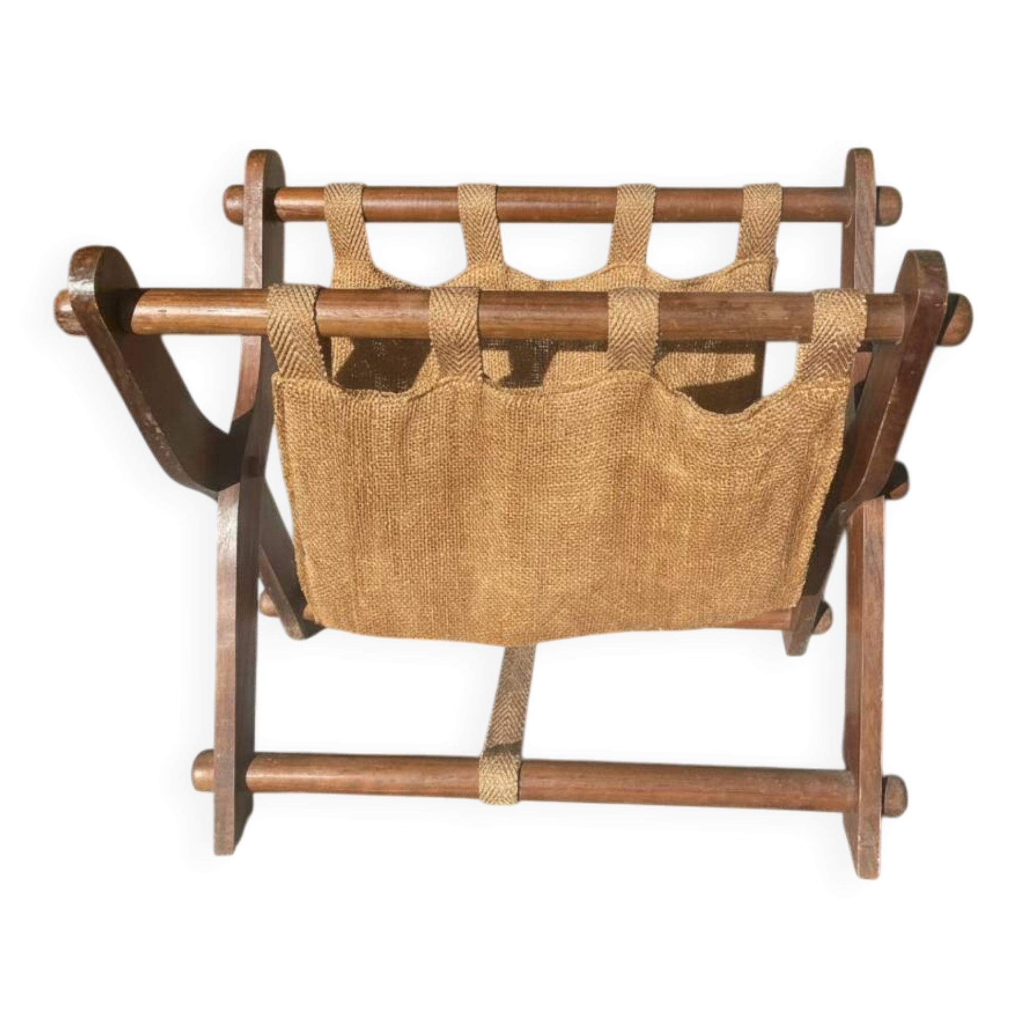Vintage magazine rack