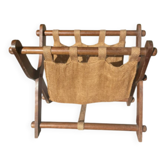 Vintage magazine rack