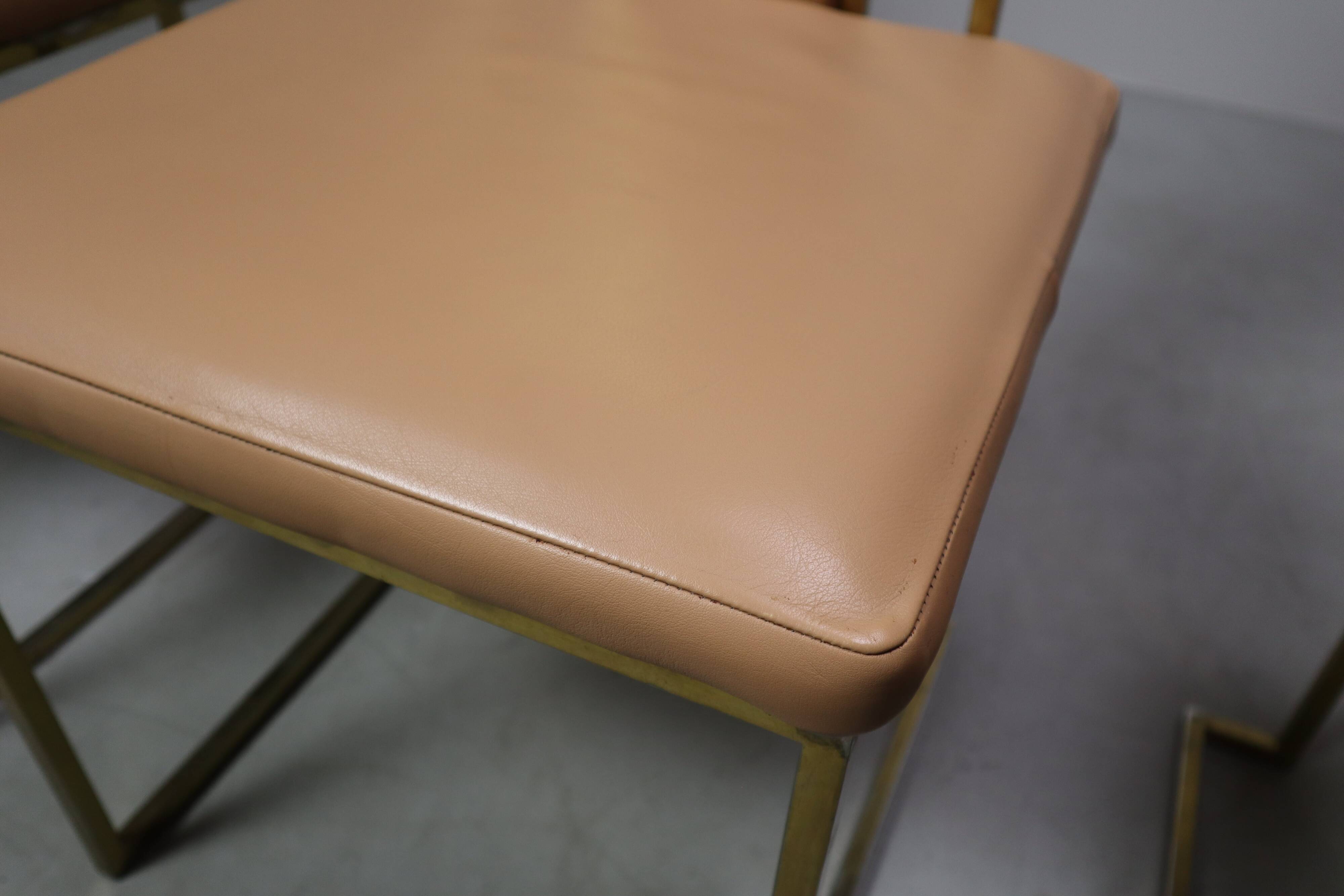 Set of 6 dining chairs by Renato Zevi, Italy 1970s