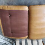 Tawny leather heater