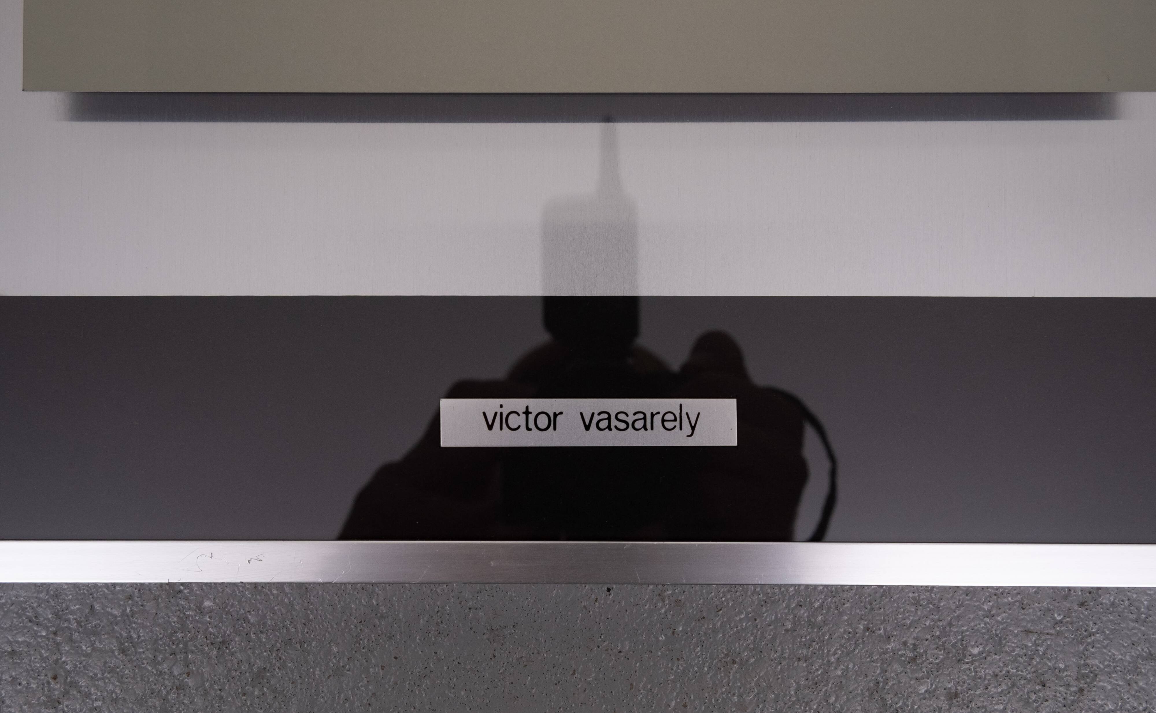 Victor Vaserely Heliogravure Print 1972