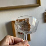 Set of 10 champagne glasses