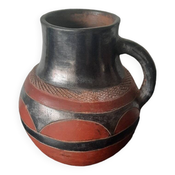 Vase boule etnique