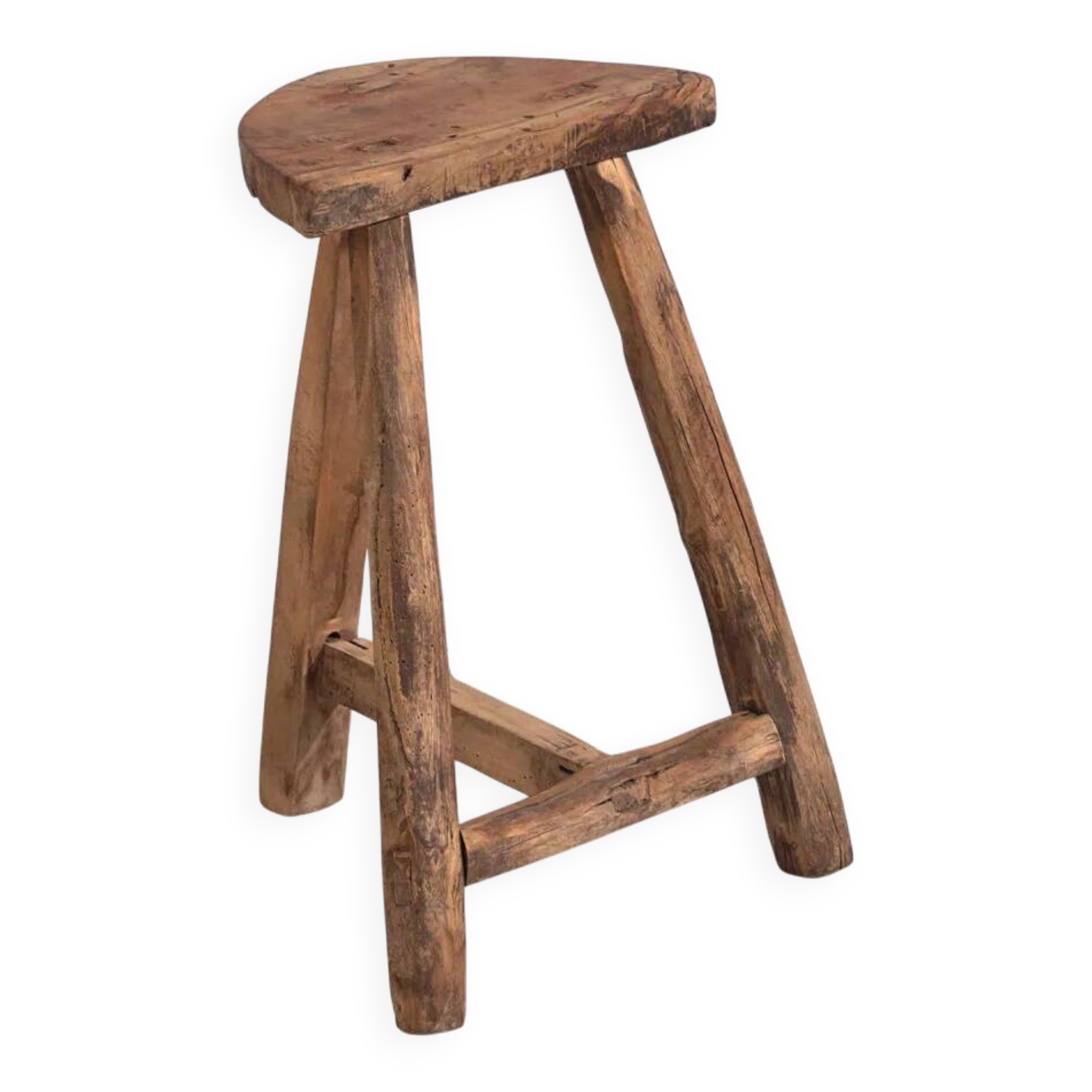 Ancient oriental stool (c.1900) #6