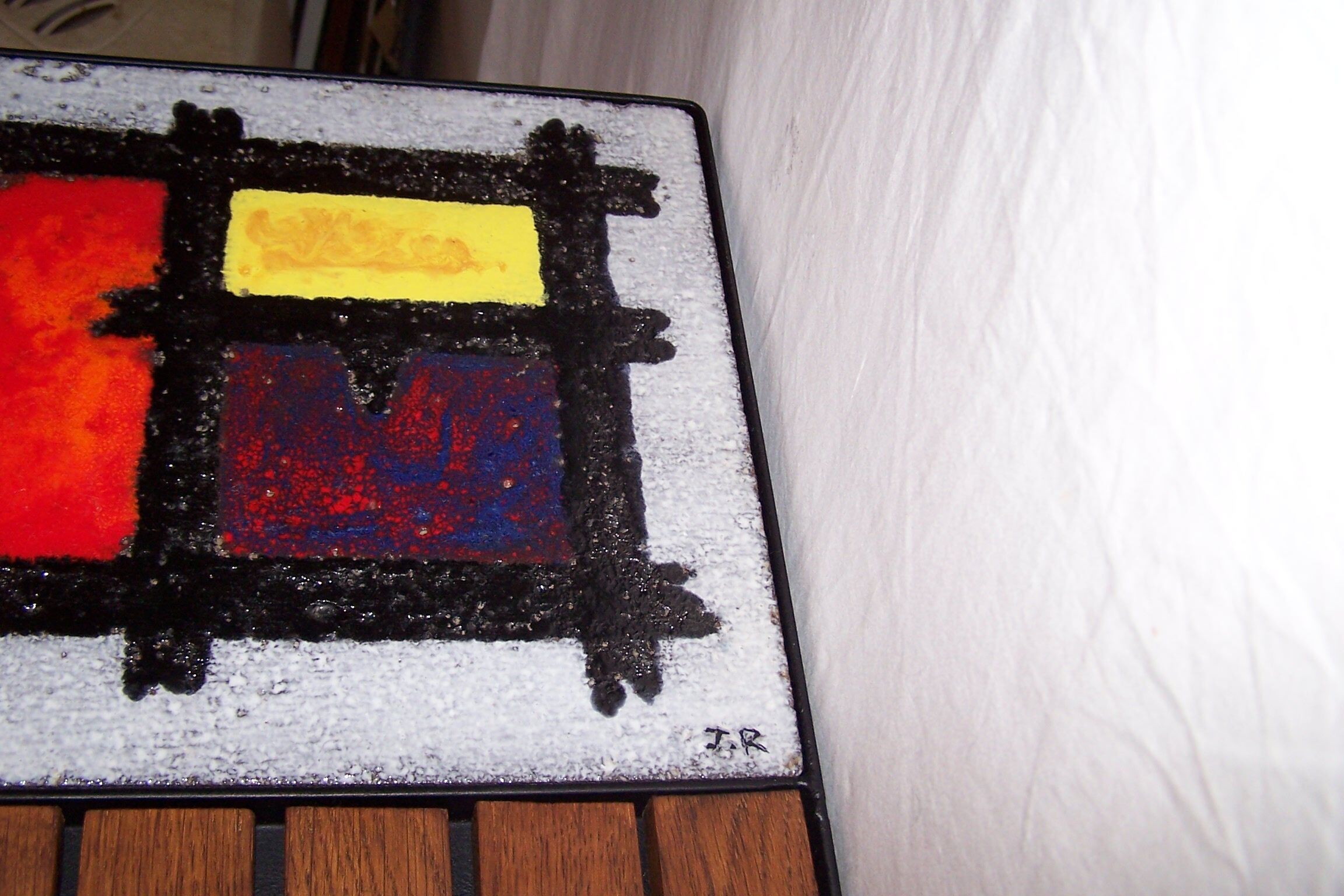 franco Scandinavian coffee table - Rouaud - 60s