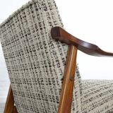 Pair of Vintage Scandinavian Easy Chairs, Lounge Chairs in Teak, 1960s