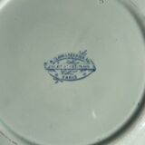 Large plate with A. Clain & Perrier Fils coat of arms