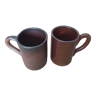 2 mugs en grès