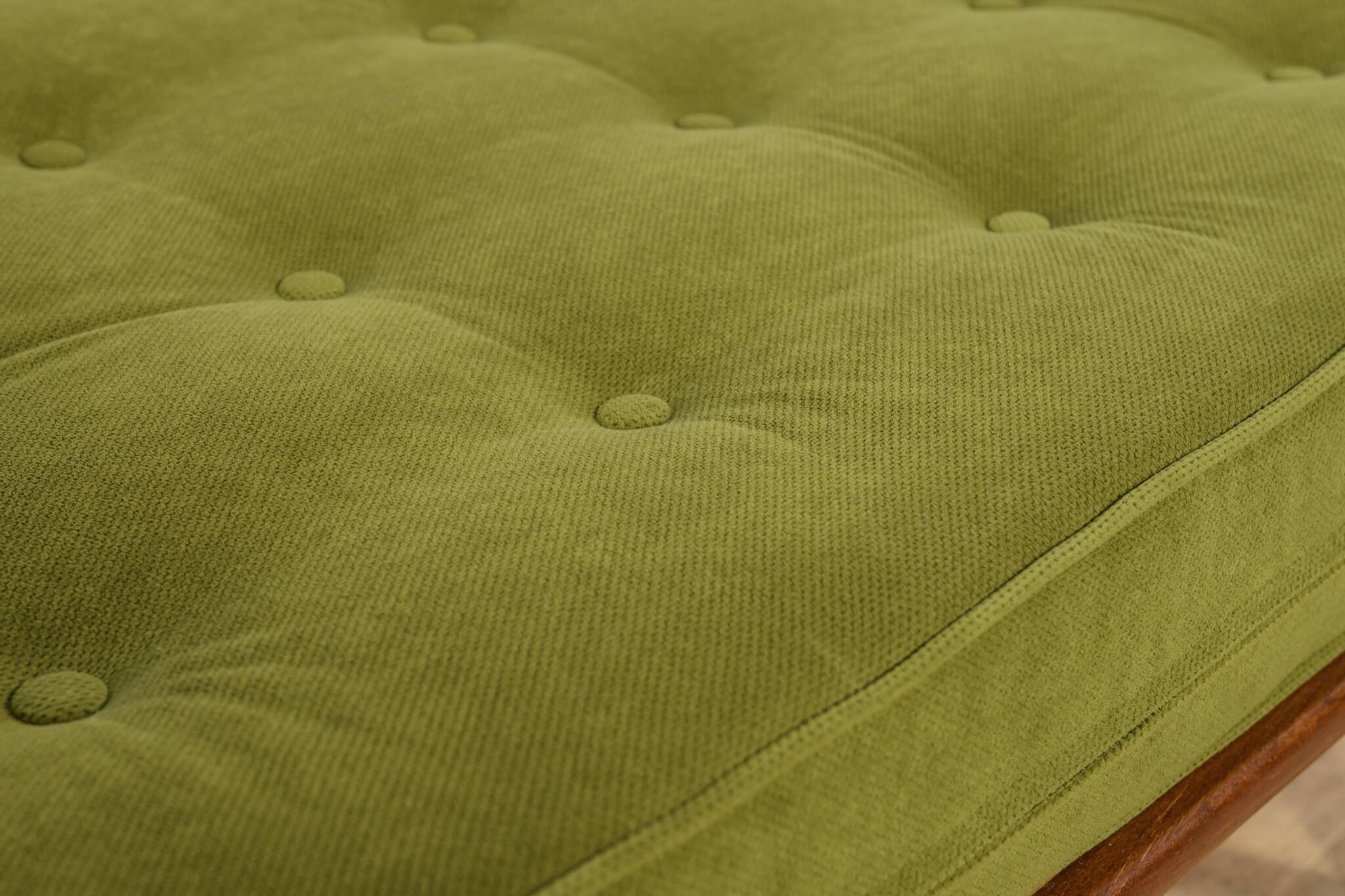 Modèle GE-19 de méridienne en teck, conçu par Hans J. Wegner pour Getama, Danemark, années 1950