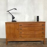 Vintage buffet Marcel Gascoin reconstruction design 1960