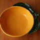 Vintage ceramic cup in fruit shape "orange"
