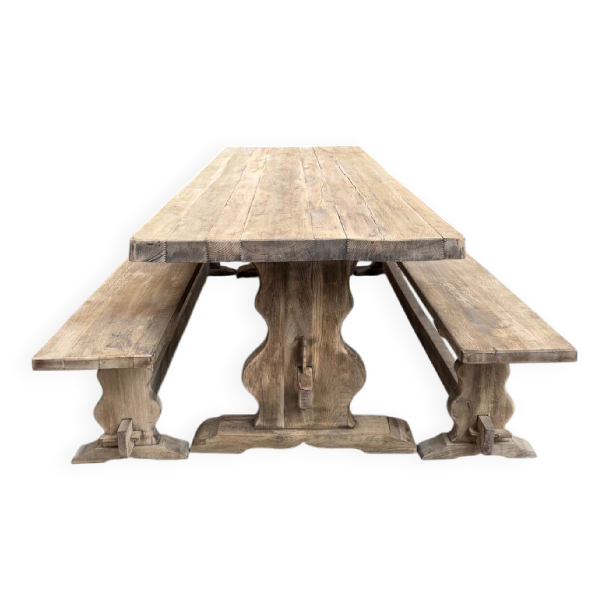 Monastery table and its 2 benches