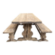 Monastery table and its 2 benches