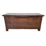 Coffre allemand ancien peint, seconde moitié du XIXe siècle