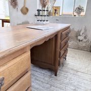 Oak desk or counter 1960