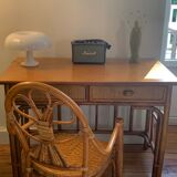Rattan desk
