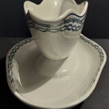 Faience sauce boat from Saint Amand