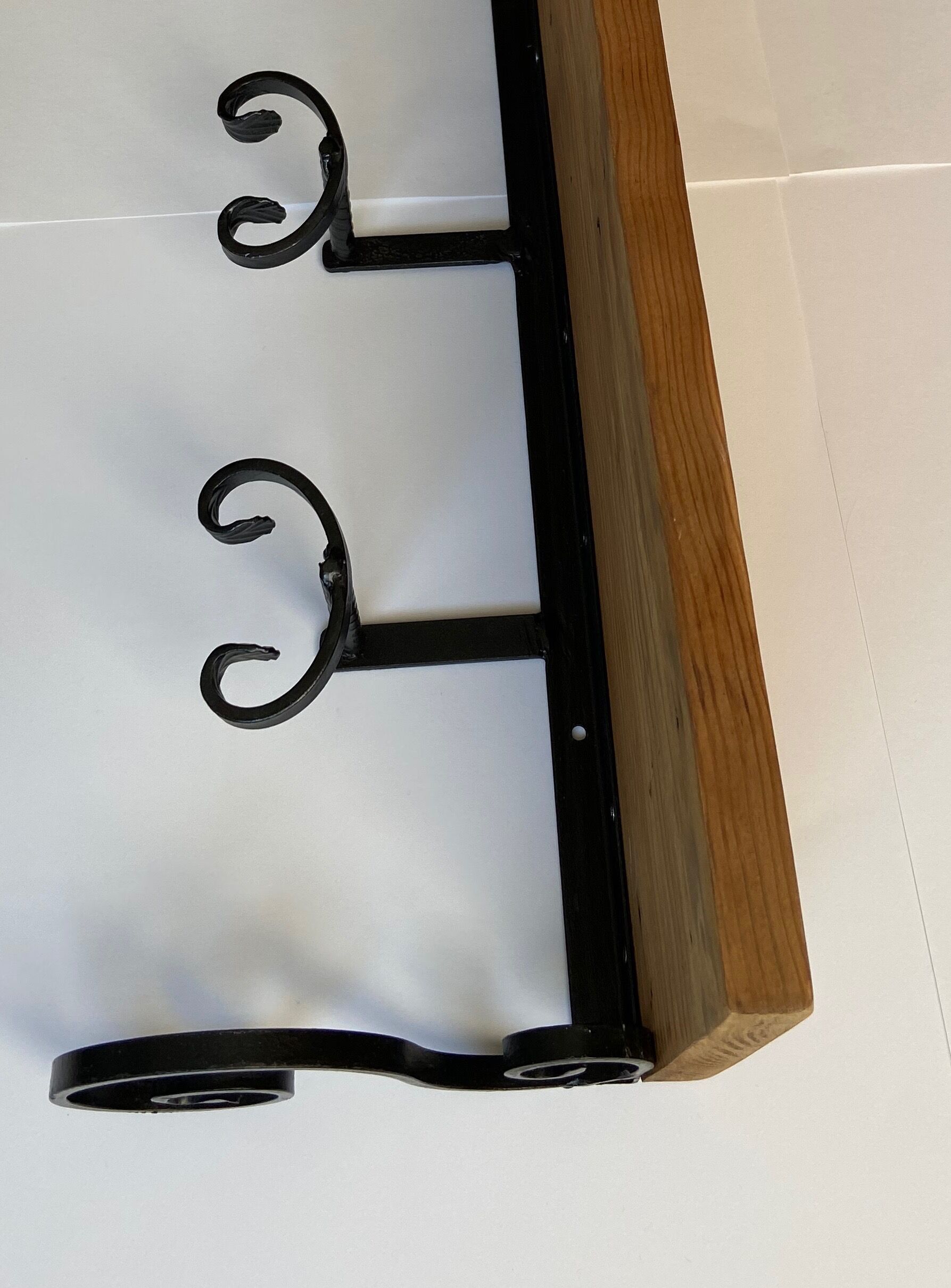 Vintage wall coat rack