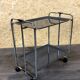 1960s 1970s Serving Cart Dinette Space Age in Metal Plastic