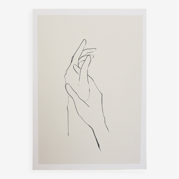 Art Hand Talk 2 print