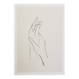 Art Hand Talk 2 print