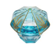 Biedermeier candy dish from Moser, Bohemia, 1890s