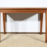 Table 6 couverts en acajou blond, 1940