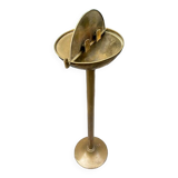 Brass pedestal ashtray, 1950