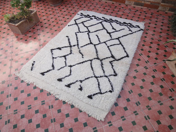 Beni carpet ouarin 146 x 102 cm