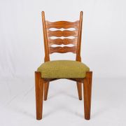 Pair of chairs by Guillerme and Chambron for Your House, France, 1950s
