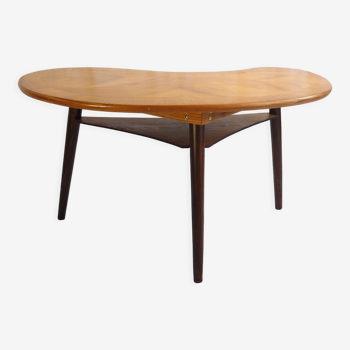 Table d'appoint  tripode  haricot