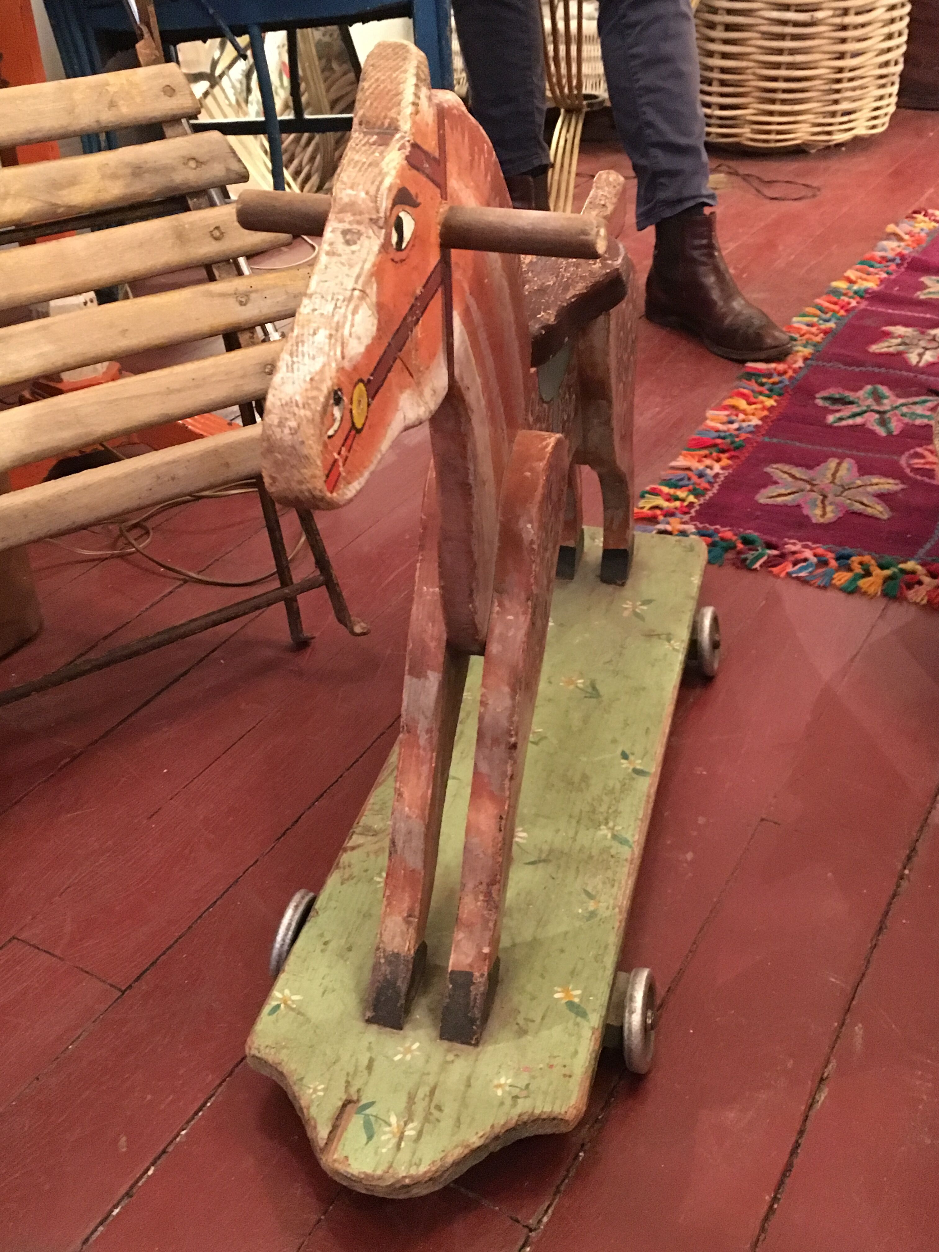 Wooden horse early twentieth