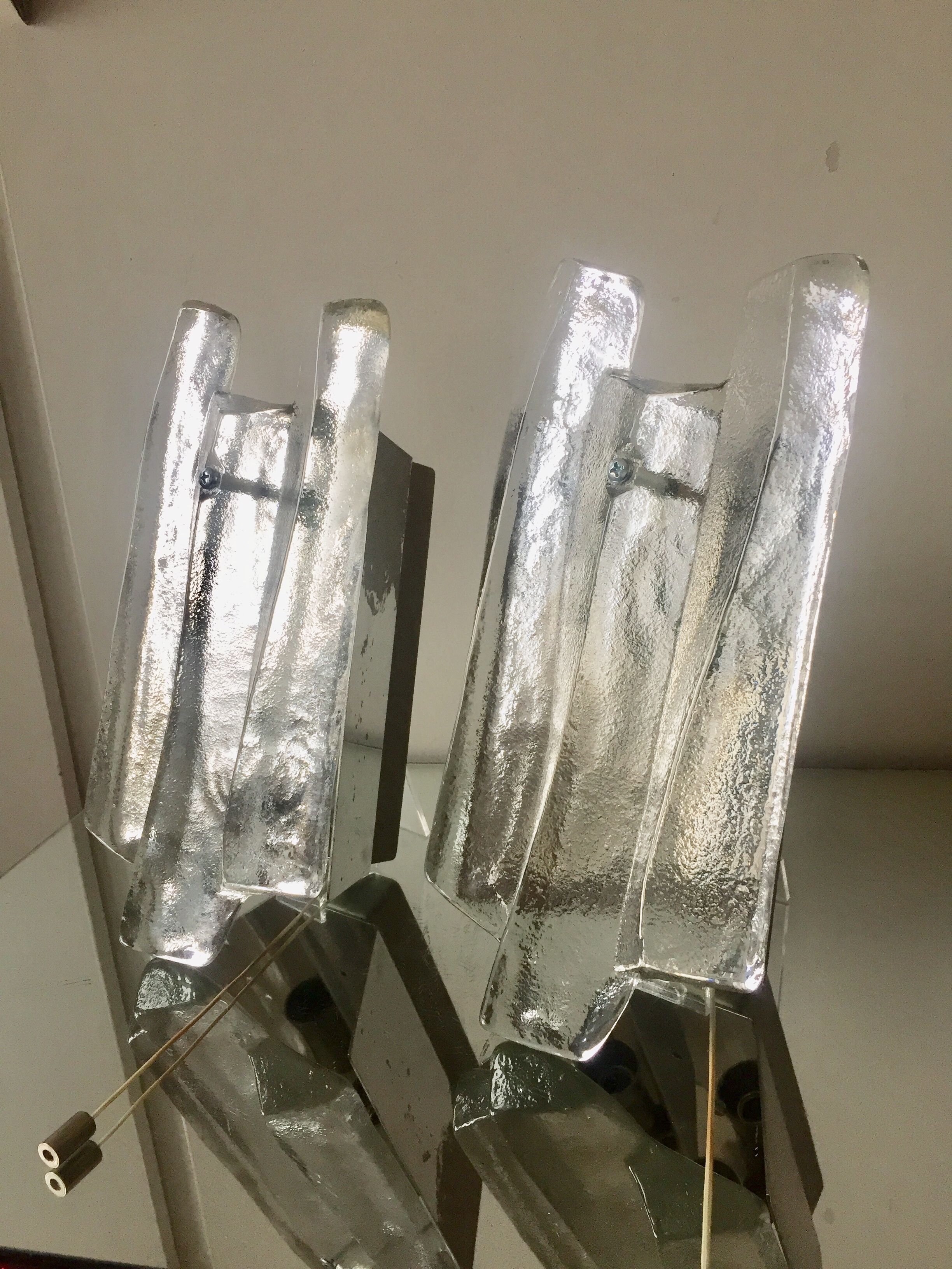 Pair of sconces by  J.T. Kalmar Austria