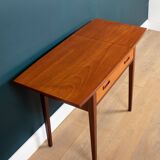 Retro Danish 1960s Sewing Table Console Table Lamp Table