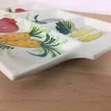 Italian ceramic platter for appetizers.