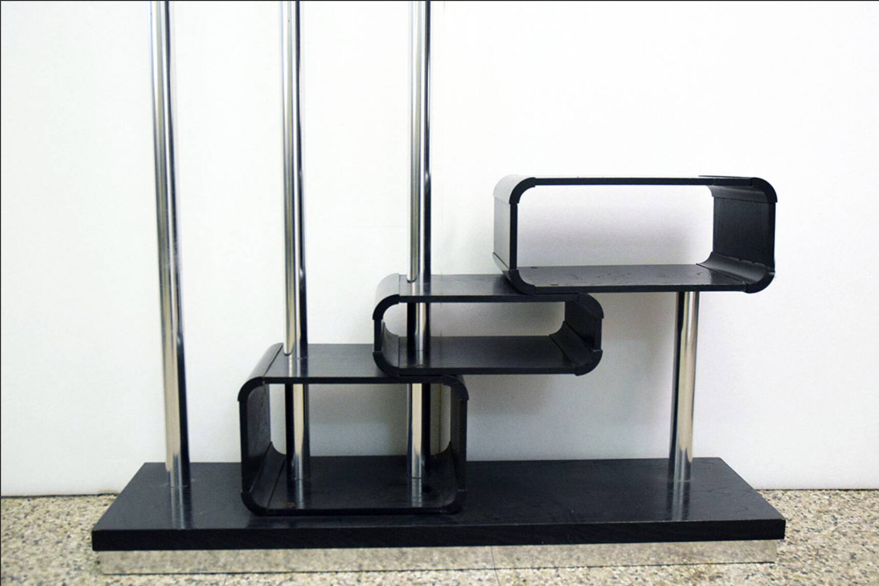 Hallway cabinet with coat rack attributed to Sormani, 1970s
