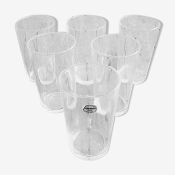 6 Mugs 33 CL Duralex in Transparent Glass Ref 1690