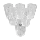 6 Mugs 33 CL Duralex in Transparent Glass Ref 1690