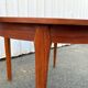 Vintage Scandinavian teak round table – 1960s