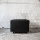 Pair of leather and leather armchairs by Zanotta Italia Anni '80