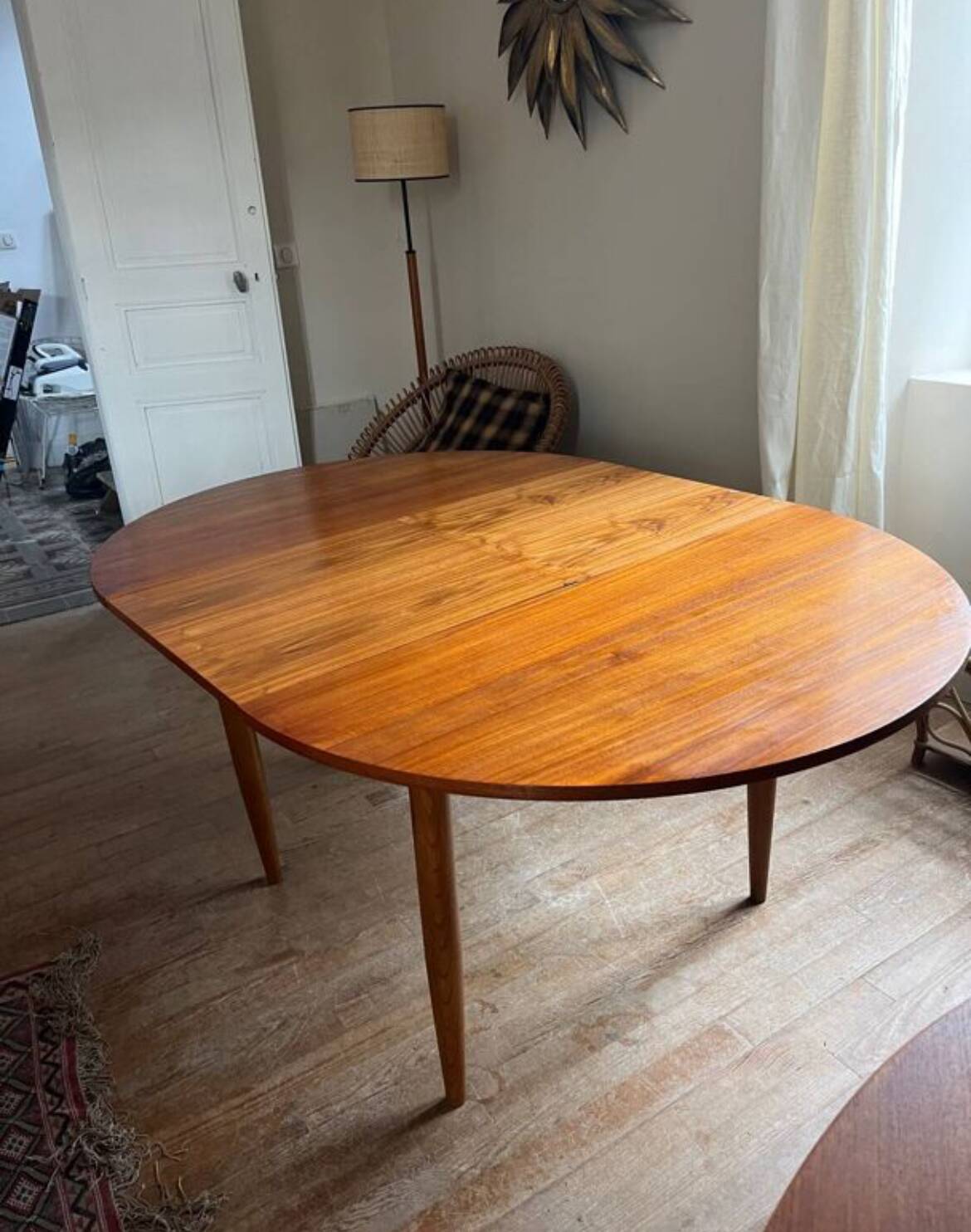 60s teak butterfly table
