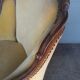 Bergere Louis XV ep 1930/40 walnut gondola
