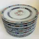 Flat dessert plates